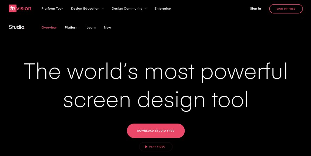 InVision Studio: An Overview and Review