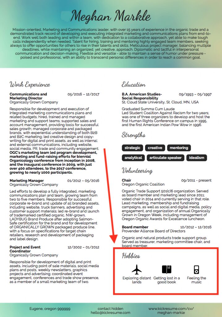 Everything You Can Do to Make Your Marketing Resume Stand Out