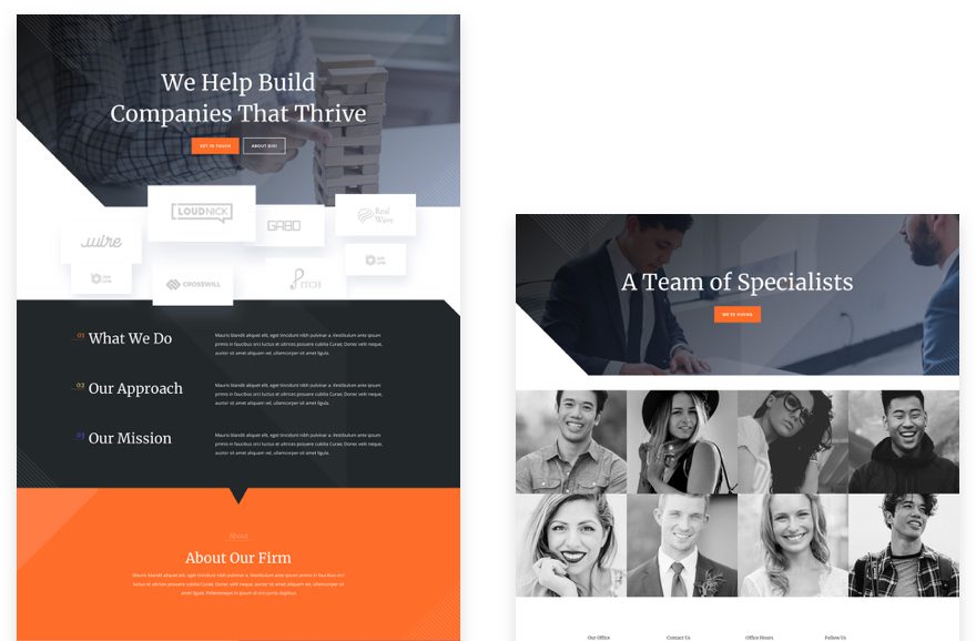 Get a FREE Venture Capital Firm Layout Pack