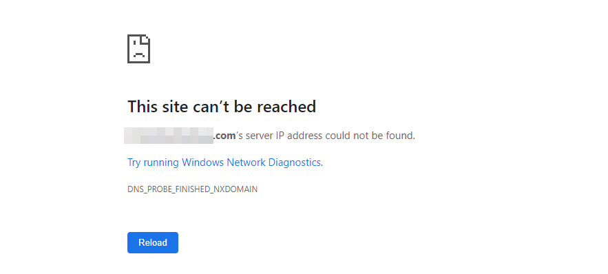 How to Fix the DNS_PROBE_FINISHED_NXDOMAIN Error