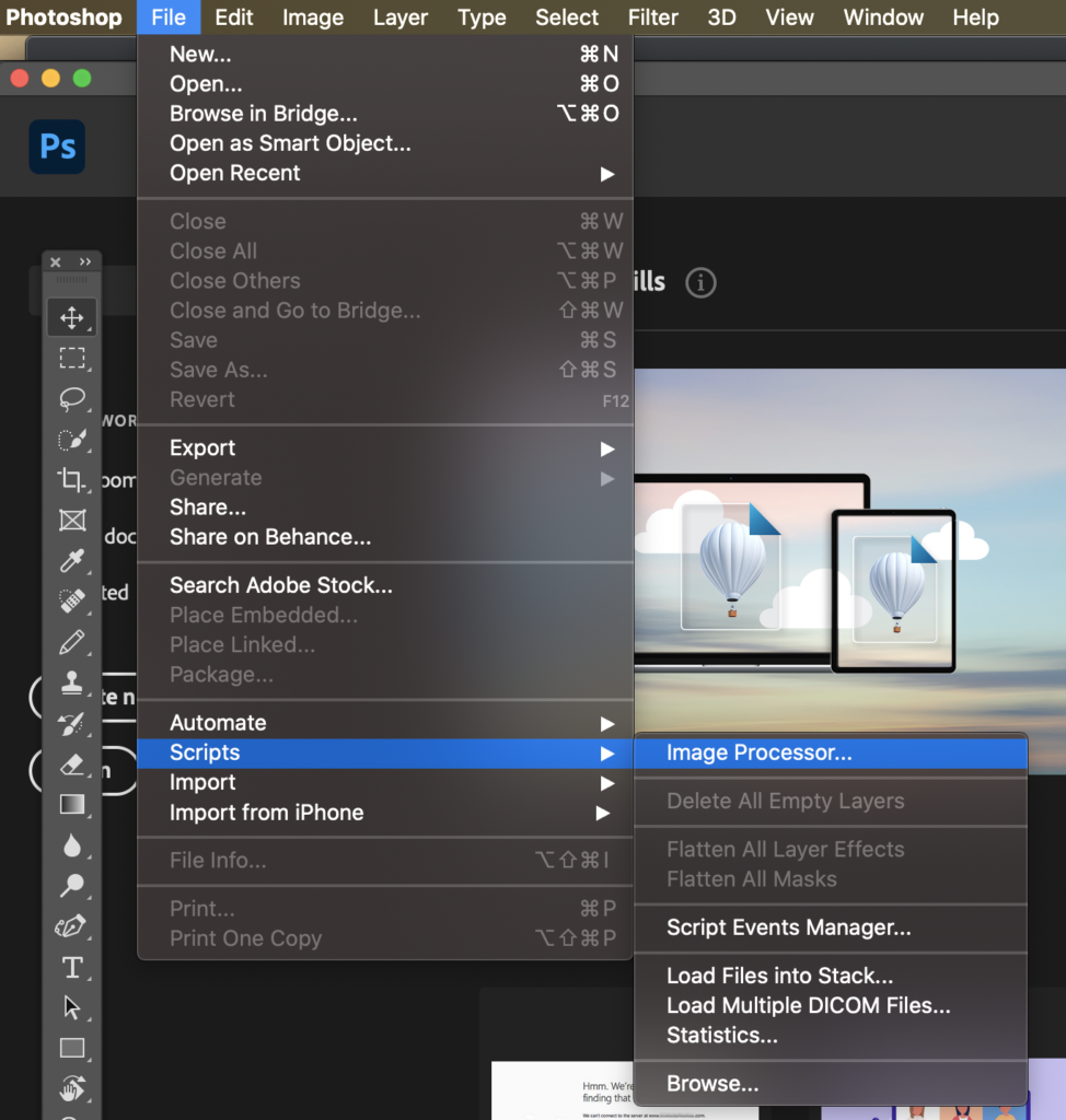 How to Bulk Resize Images In Photoshop