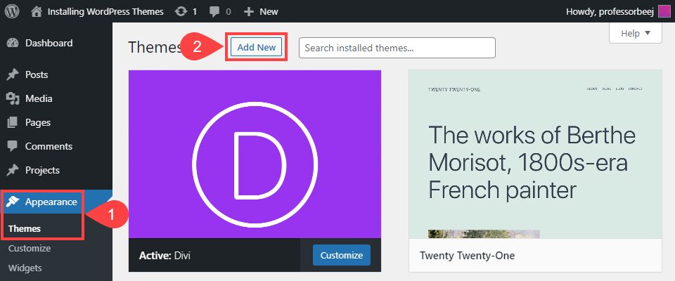 How to Install a WordPress Theme (3 Methods)