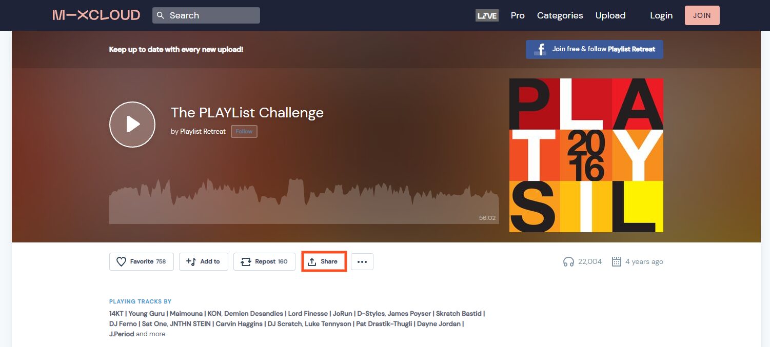 How to Use the WordPress Mixcloud Embed Block