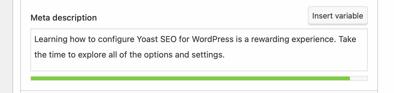 meta description