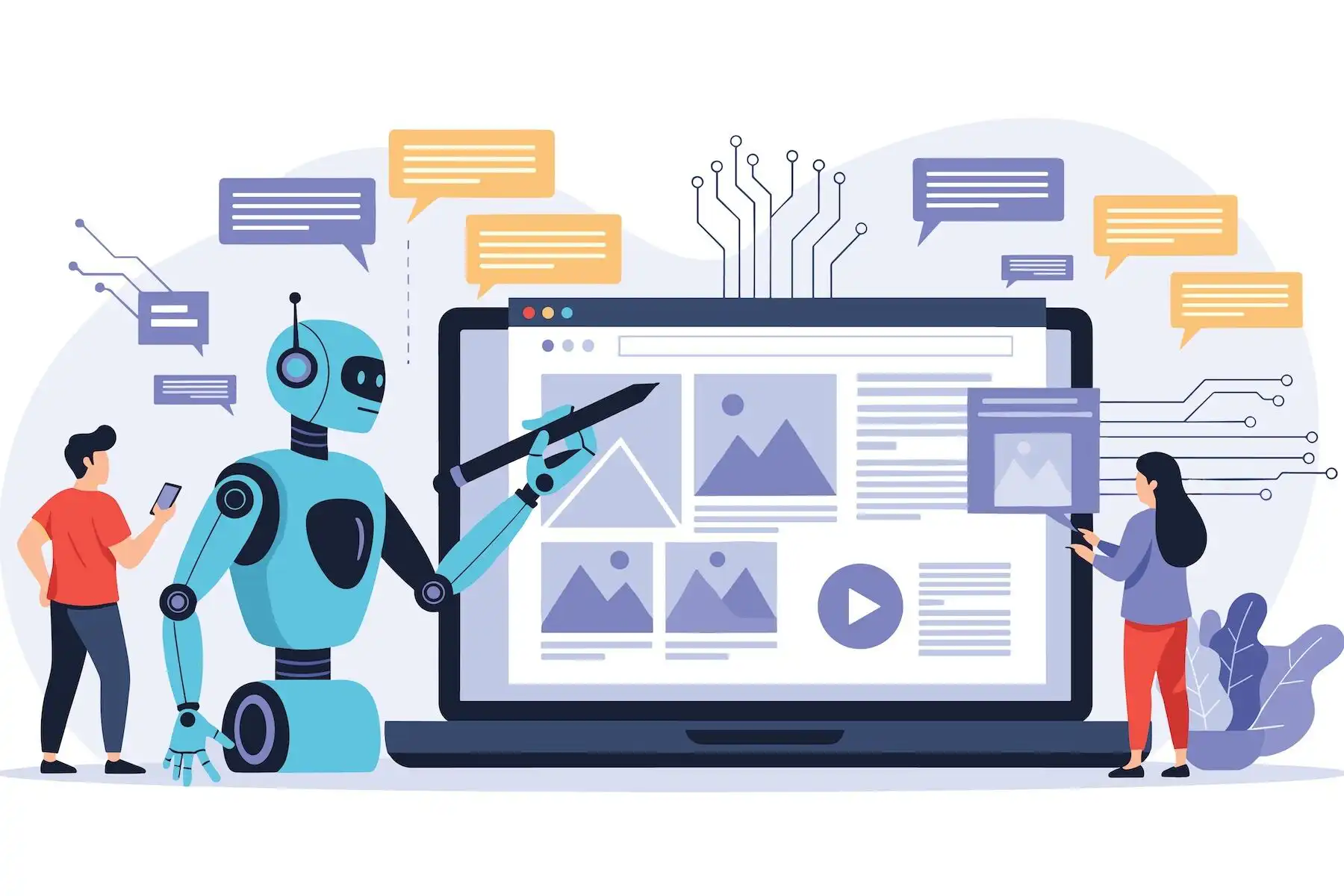 AI-assisted web design balancing automation and human creativity – Ask the Egghead WordPress agency