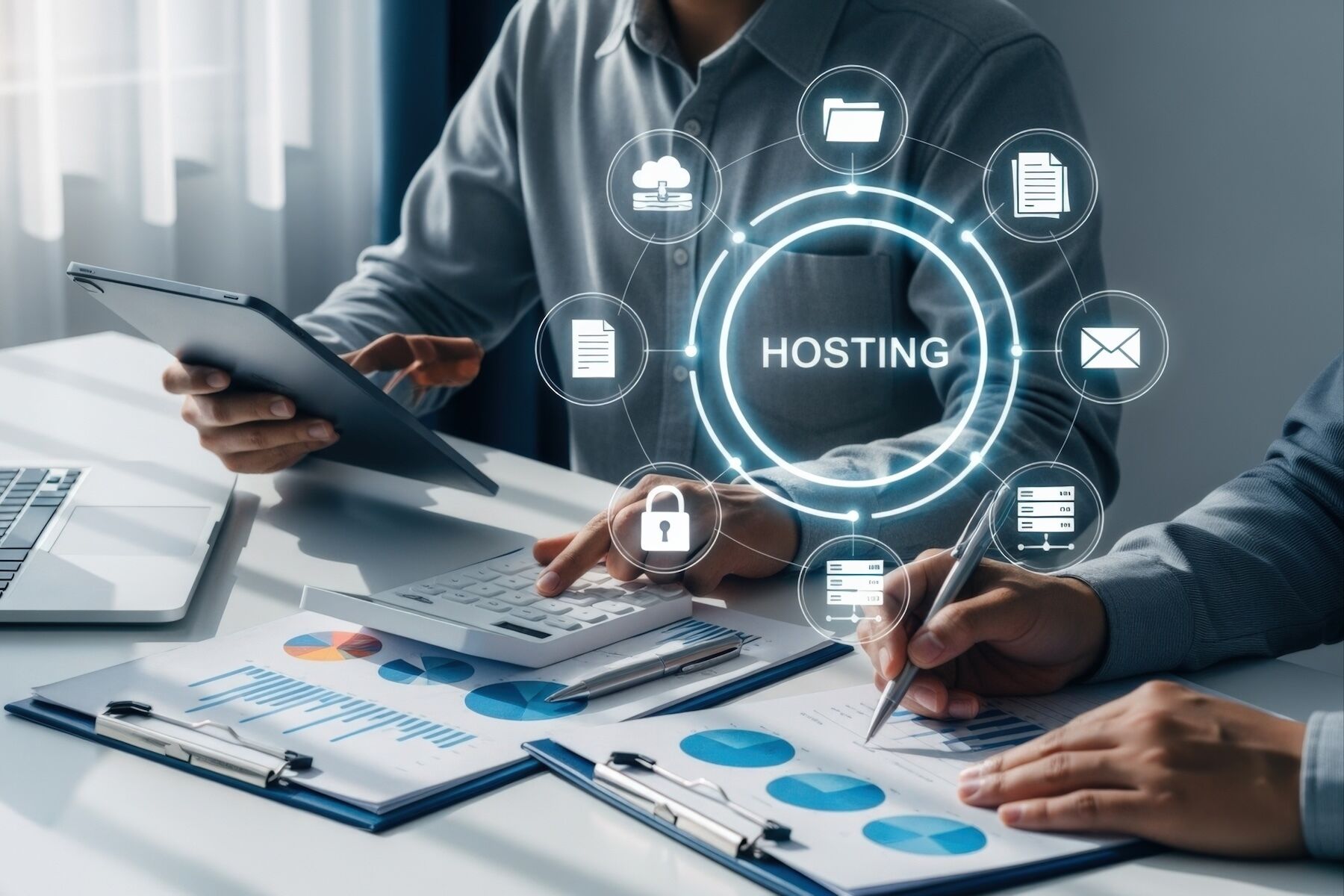 WordPress hosting plans comparison - managed web hosting solutions for business websites